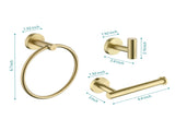 3 - Piece Bathroom Hardware Set 00329370