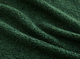 Armless Sofa W/Pillow Teddy Fabric-Green W714P357245