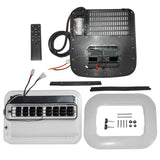 White 12V Air Conditioner RV Rooftop Electric Parking AC Unit 30-60A 1600W Low Noise for RV 35988802
