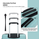 Hardshell Suitcase Double Spinner Wheels PP Luggage Sets Lightweight Durable Suitcase with TSA W284112578