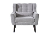Modern Accent Chair,Chenille Arm Chairs for Living Room,Upholstered Mordern Armchair,Comfy Soft W1028P162720