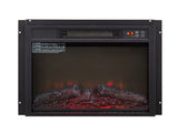 Electric Fireplace Insert 18" 1400W 120V ,Equipped with remote control, ultra thin heater with log 56897865