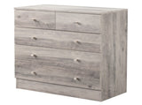 Modern Simple 5-Drawer Dresser Gray 08243882