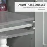 ZUN Bathroom Cabinet Grey （Prohibited by WalMart） 76245562