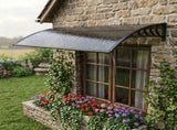 Awning for Door Entrance with Drainage Sink, 40x60 Inch Window Canopy Exterior, UV Rain Snow 40055087