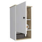 ZUN Alaska Medicine Cabinet, With Three Storage Shelves, Single Door Cabinet B128P148852