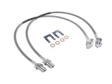 Front Stainless Steel Brake Lines Fit for 1971-1978 GMC K25 Jimmy Chevrolet 4-6" 89340S 57539513