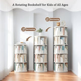 5 Tier Rotating, 360&deg Display Round Spinning, Space-Saving, Small Space Rotating W3204P293743