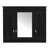 Bathroom Wall Cabinet with Mirror, Wall Mounted Medicine Cabinet with 4 Shelves, Mirrored Door Over N710P252503B