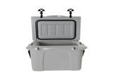 25QT Portable Cooler, Insulated Hard Cooler with Bottle Opener, Cup Holder, Forming Ruler, 5-7 Day 69789029