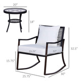 Patio Rocking Bistro Set 68731846