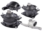 4PCS Motor & Trans Mount A4526HY A4587 A4527HY A65022 for 2007 2008 2009 Acura MDX 3.7L AUTO 90097056