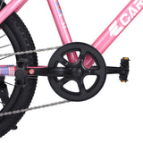 ZUN S20101 20 Inch Kids' Bike, Boys Girls Mountain Bike Ages 8-12, 7 Speed Teenager Children Kids' W1856115520