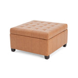 ISABELLA Storage Ottoman, PU N757P254449O