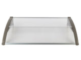 HT-100 x 80 Household Application Door & Window Rain Cover Eaves Canopy White & 26750828