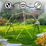 XCF006I Ten sided climbing frame for outdoor playground for age 3 climber with Colorful Climbing W1711P340004