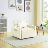 Sofa bed chair 3 in 1 convertible, recliner, single recliner, suitable for small Spaces with W2564P168263