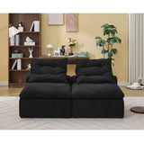 Modular Sofa,No Armrests,At will DIY,Soft Corduroy Fabric,Neck W2108P236841