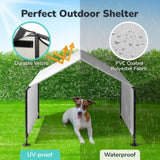 4*4*3.3FT Dog Tent for Large Gray 82302407