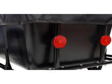 Bike Cargo with Support Bar, 900D PVC Waterproof Cover, Removable Box, Utility Bike Wagon W465P347193