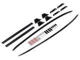 390LBS Cross Bar Side Rail Roof Rack Set fit for Honda CRV 2017-22 Waterproof New 12179205