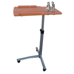 ZUN Home Use Multifunctional Lifting Computer Desk Brown 33725611