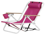Folding Beach Chair Set of 2 for Adults, 4 Position Portable Backpack Foldable 56591566