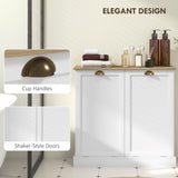 Dual Tilt out Laundry Hamper Cabinet /Bathroom Cabinet /Bathroom Storage Cabinet 29147829