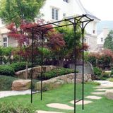 Metal Garden Arch Garden Arbor Trellis Climbing Plants Support Arch Outdoor Arch Wedding Arch Party W656P210529