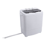 ZUN XPB35-ZK35 14.3lbs Semi-automatic Gray Cover Washing Machine 85440975