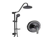 Shower Head with Handheld Shower System with 8" Rain Shower Head W121949130