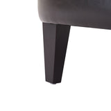 Mirod Vintage-Inspired Upholstered Lounge Chair with Nailhead Trim ,Solid Wood Legs for Stability N760P253374B
