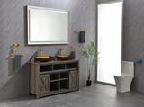 60 x6 Inch LED Bathroom Mirror with Aluminum Frame, Wall Mounted Vanity Mirror, Anti-Fog, Memory, W2287P279863