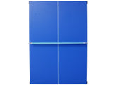 5-in-1 Multi-Game Table - Billiards, Push Hockey, Foosball, Ping Pong, and Basketball brown /blue 17255780