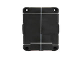 4-Shelf Plastic Storage Shelf, Black, 22" W x 14" D x 47" H 33111428
