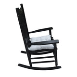 wooden porch rocker chair Black, without mat W49520604
