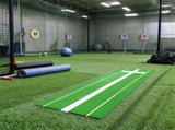 10x3 ft Softball Pitching Mat, Portable Baseball Pitching Rubber Mat with Antifade Turf & Antislip 30297989