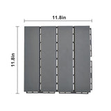 Plastic Interlocking Deck Tiles, 27 Pack, 11.8"x11.8" Waterproof Flooring Tiles for Indoor and 63174196