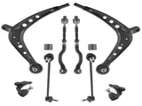 Suspension Control Arms Ball Joint Tie Rods Kit Fit for BMW 325xi 2001-2005 Fit for BMW 330xi 93092416
