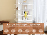 Rotating Shoe Rack Tower, 7-Tier Spinning Storage Rack, Free Standing 360&deg Revolving Shoe 76765227