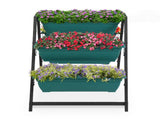 Raised Garden Planter Bed, Tiered Planter Stand with 5 Boxes, Vertical Raised Garden Bed for Herbs, 61146457