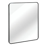 Black 30 "x36" Rectangular Bathroom Wall Mirror W2203P310395