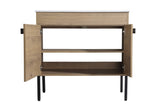 36 Inch Bathroom Vanity, Freestanding Bathroom Vanity or Floating is Optional W999123987