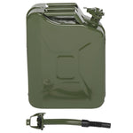 ZUN 20L Portable American Fuel Oil Petrol Diesel Storage Can Army Green 97686520