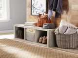 3 Cube Storage Organizer, Rustic Gray 11767375