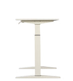 47" Tech Desk Standing and Adjustable Desk In White B091P183638