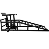 ZUN Auto Car Truck Service Rampss, Garage Car Hydraulic Ramps Black 5 Ton,Automotive Hydraulic W46563680