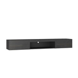 ZUN Floating TV Stand Wall Mounted with 16 Color LEDs,63" Modern TV Stand, Floating TV Cabinet W1321104202