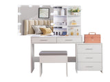 Particleboard Triamine Veneer 5 Pumps 2 Shelves Mirror Cabinet Three Dimming 19376739