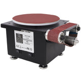 2 in 1 Mini Belt Disc Sander,Bench Grinder Small Spindle Sander Machine for Wood Metal Stone Diy W465P202885